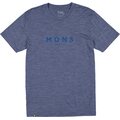 Mons Royale Zephyr T-Shirt Mens Midnight (2024)