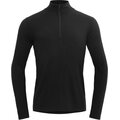 Devold Jakta Merino 200 Zip Neck Mens Black