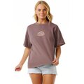 Rip Curl Cosmic Summer Heritage Tee Womens Eggplant