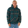 Rip Curl Classic Surf Check Jacket Mens Blue Green