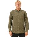 Rip Curl Classic Surf Cord Long Sleeve Shirt Mens Dusty Olive