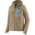 Patagonia R1 CrossStrata Hoody Womens Seabird Grey