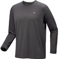 Arc'teryx Cormac Crew LS Mens Black Heather