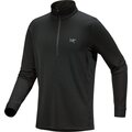 Arc'teryx Rho Merino Wool Zip Neck Mens Black