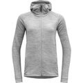 Devold Nibba Jacket w/Hood Womens Grey Melange