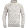 Devold Svalbard Wool High Neck Offwhite/Grey