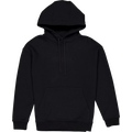 Mons Royale Verdant Merino Cotton Hoody Unisex Black