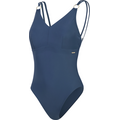 Speedo Shaping Strappy 1 Piece Womens Spruce Blue