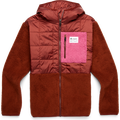 Cotopaxi Trico Hybrid Hooded Jacket Womens Rusty and Rusty