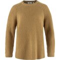 Fjällräven Övik Rib Sweater Womens Buckwheat Brown (232)