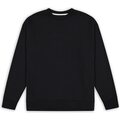 Mons Royale Verdant Merino Cotton Crew Unisex Black