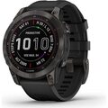 Garmin Fenix 7 Sapphire Solar (Demo) Carbon Gray DLC Ti w/Black