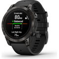 Garmin - Carbon Gray DLC Ti / Black