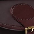 Croots Byland Leather Shotgun Slip With Flap and Zip Oxblood