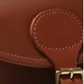Croots Byland Leather  Cartridge Bag London Tan