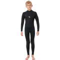 Rip Curl Junior Freelite Back Zipper Steamer 3/2 GB Black
