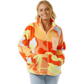 Rip Curl High Tide Polar Fleece Womens Bright Red