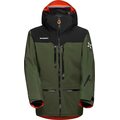 Mammut Eiger Free Pro HS Hooded Jacket Mens Dark Marsh - Black