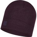 Buff Merino Heavyweight Beanie Solid Deep Purple