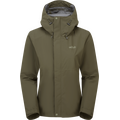 Rab Downpour Jacket Womens Army