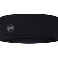 Buff Lightweight Merino Wool Headband Solid Black