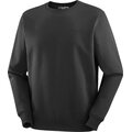 Salomon Logo Crewneck Mens Deep Black