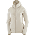 Salomon Essential Lightwarm Hoody Womens Rainy Day