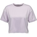 Black Diamond Circuit Short Sleeve Tee Womens Soft Lilac