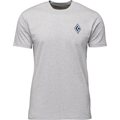 Black Diamond Heritage Alpinist Short Sleeve Tee Mens Nickel Heather