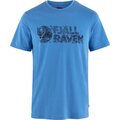 Fjällräven Lush Logo T-Shirt Mens UN Blue (525)