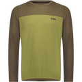 Mons Royale Diversion Merino Bike Jersey Long Sleeve Mens Fern/Olive