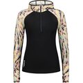 Mons Royale Bella Merino Air-Con Hood Womens Rad Things/Black