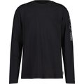 Maloja AndrianoM. Organic Cotton Longsleeve Mens Deep Black