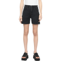 Duer Stretch Canvas High Rise Relaxed Short Womens Black