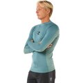 Rip Curl Waves UPF Performance Long Sleeve Mens Blue Stone
