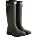 Hunter Downpour Adjustable Boot Unisex Dark Olive / Black