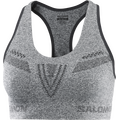 Salomon Elevate Move'on Bra Womens Deep Black/Heather