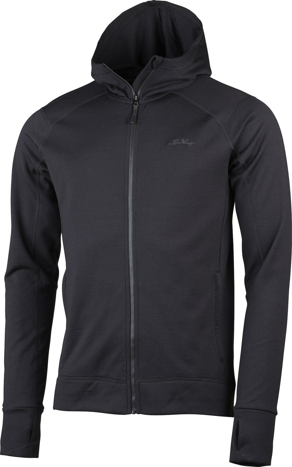Lundhags Ullto Merino Hoodie Mens Black (900)
