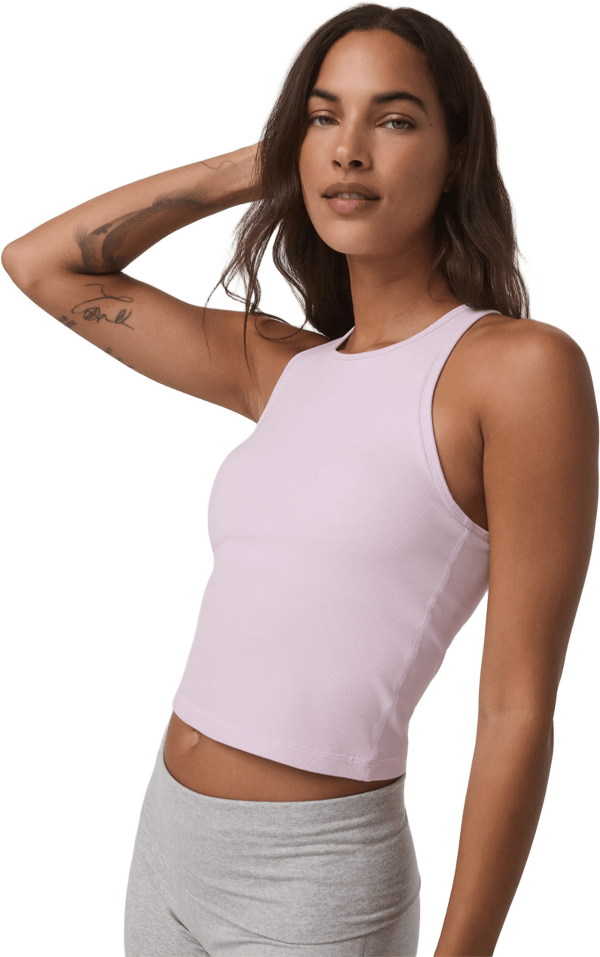 Vuori Pose Plyo Tank Womens Lilac Breeze