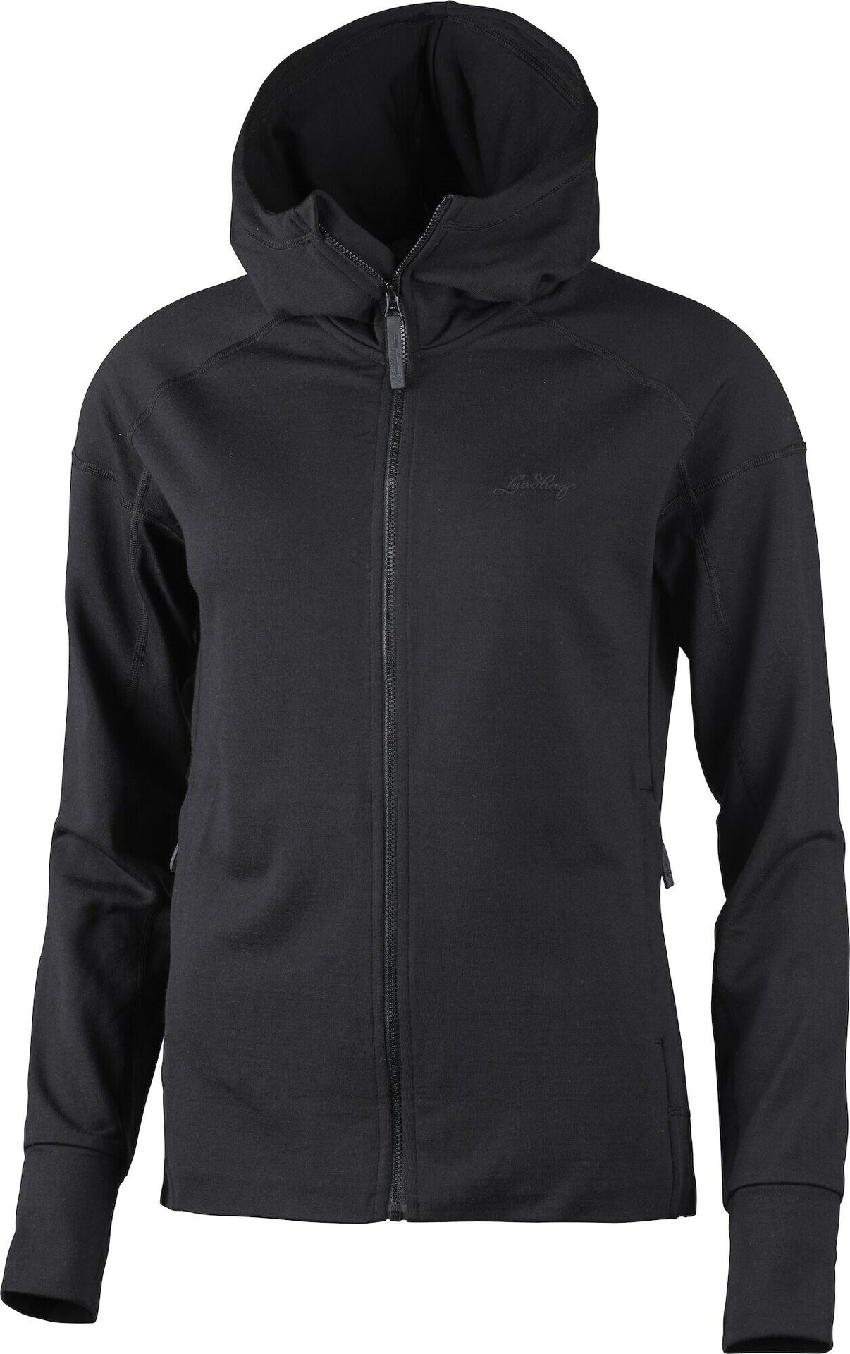 Lundhags Ullto Merino Hoodie Womens Black (900)