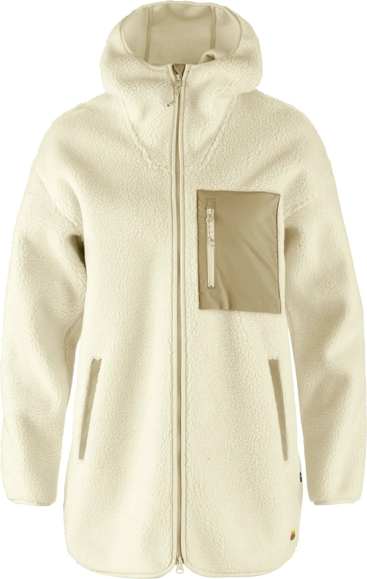 Fjällräven Vardag Pile Fleece Long Womens Chalk White (113)