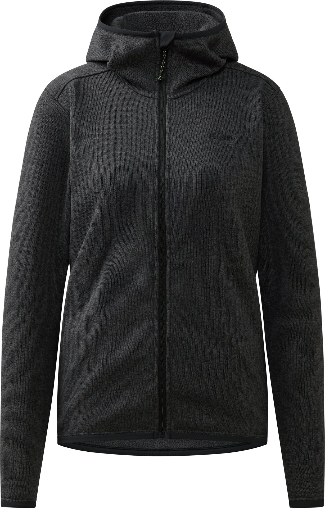 Haglöfs Swook II Mid Hood Womens Magnetite/True Black