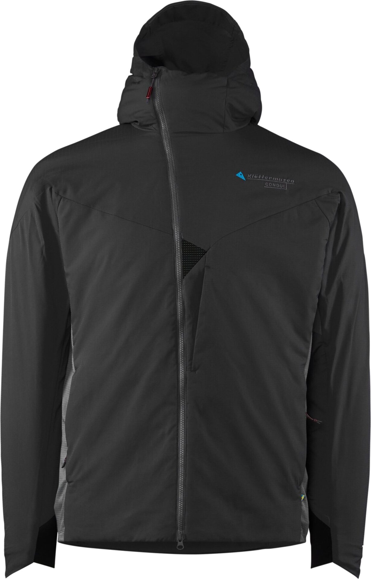 Klättermusen Gondul Hood Jacket Mens Raven