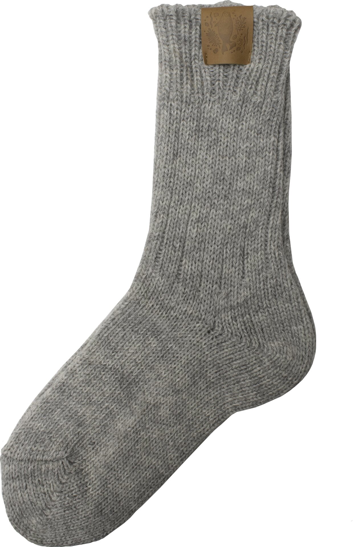 Suomen luonnonsuojeluliiton Luontokauppa Pinnan Alla Villasukat Jäkälänharmaa