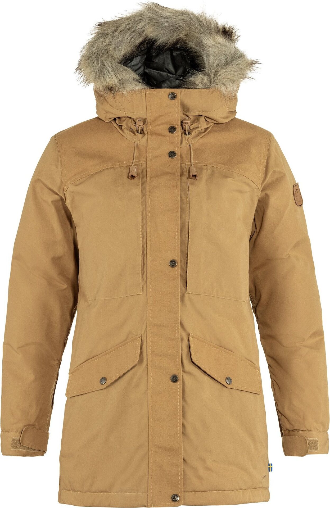 Fjällräven Singi Down Jacket Womens Bucketwheat Brown (232)
