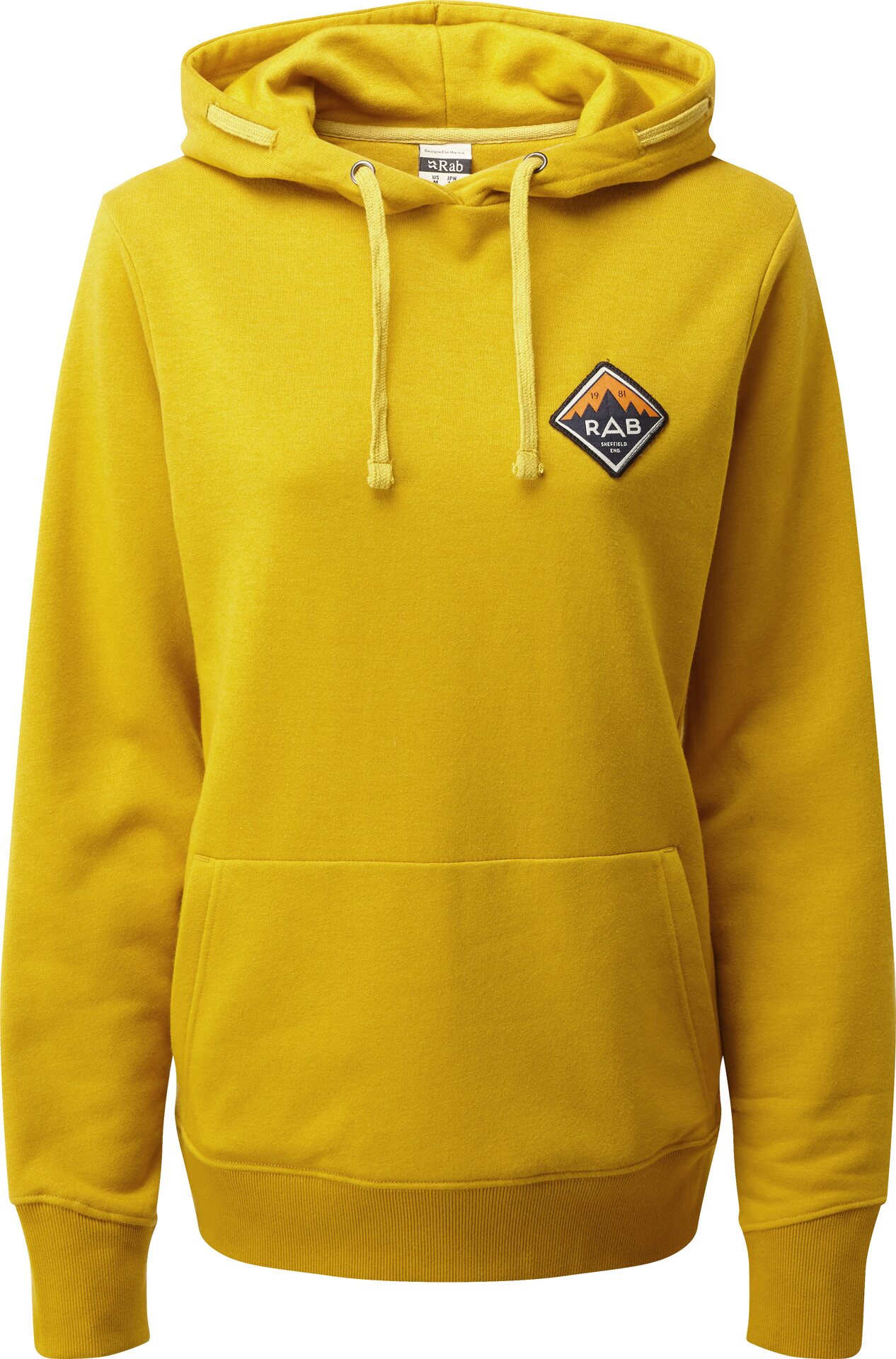 Rab Journey Pull-On Hoody Womens Dark Sulphur