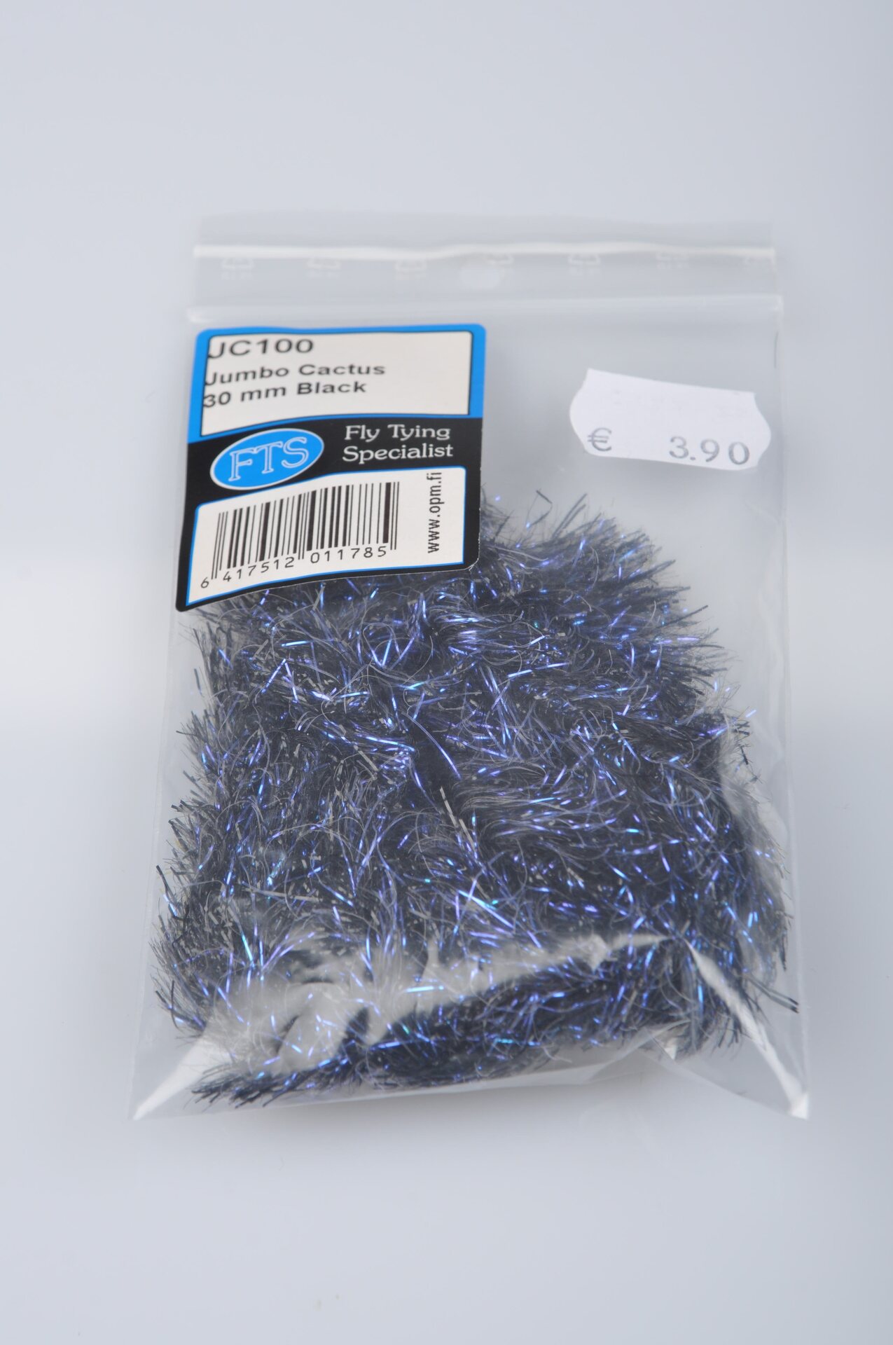 FTS Jumbo Cactus 30mm Chenille Musta