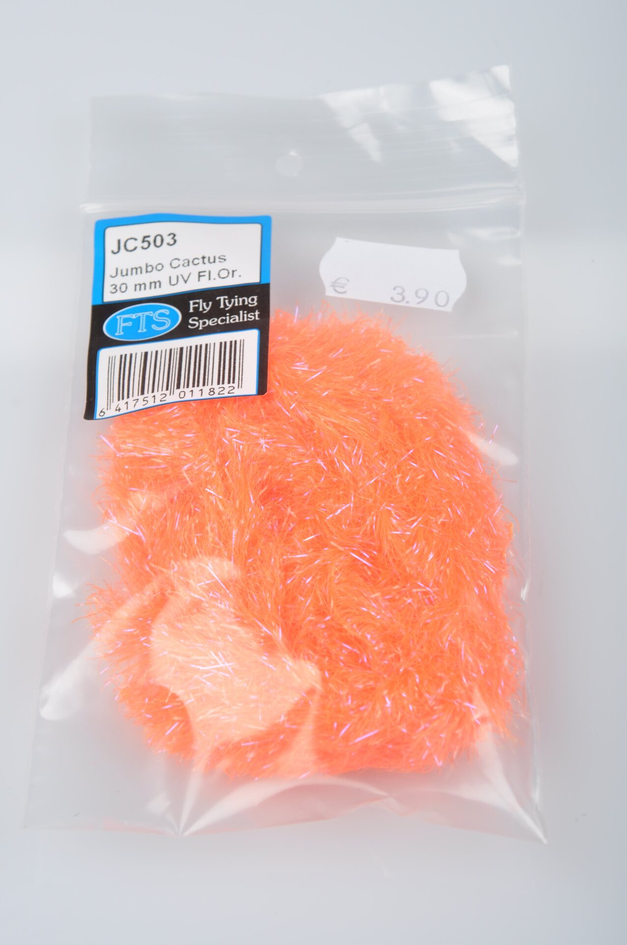 FTS Jumbo Cactus 30mm Chenille UV Fl. Oranssi