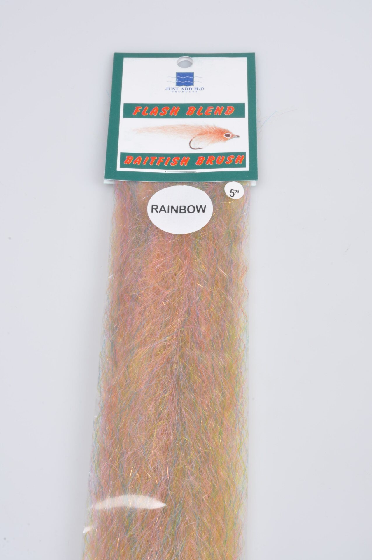H2O Flash Blend Baitfish Brush 5" Rainbow
