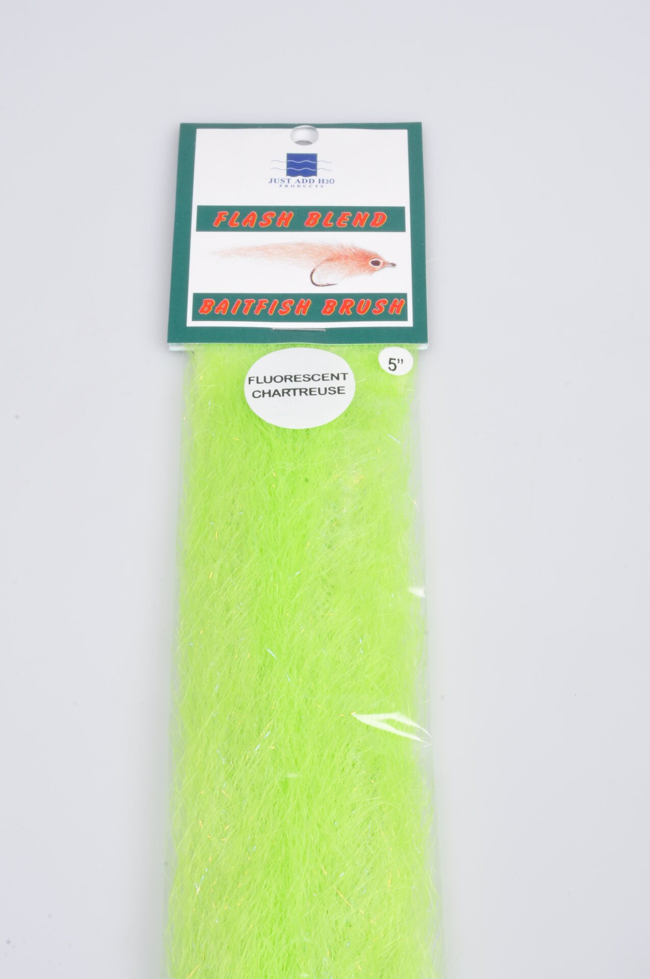 H2O Flash Blend Baitfish Brush 5" FL. Chartreuse